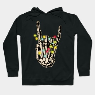 Christmas Skeleton Light Hoodie